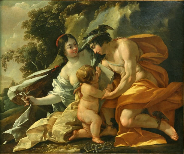 Venere, Mercurio e Amore - Museo del Louvre, Parigi